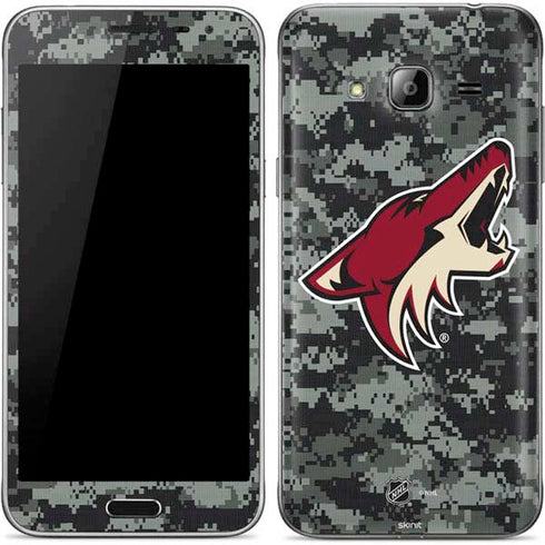 NHL Arizona Coyotes Camo Galaxy J3 Skin
