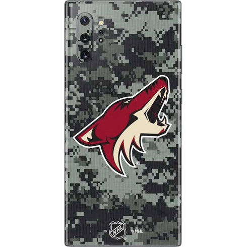 NHL Arizona Coyotes Camo Galaxy Note 10 Plus Skin