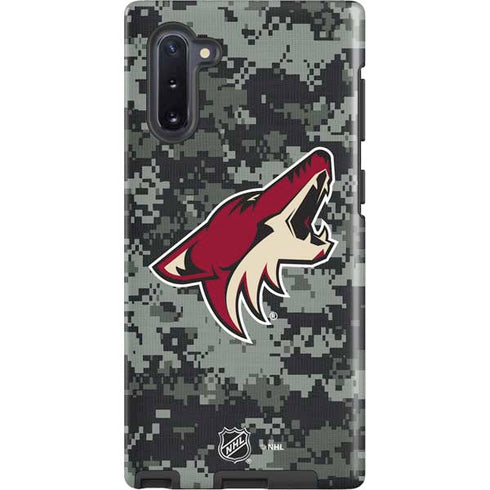 NHL Arizona Coyotes Camo Galaxy Note 10 Pro Case