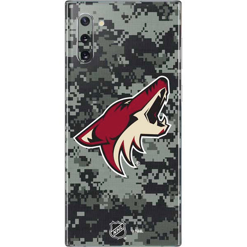NHL Arizona Coyotes Camo Galaxy Note 10 Skin