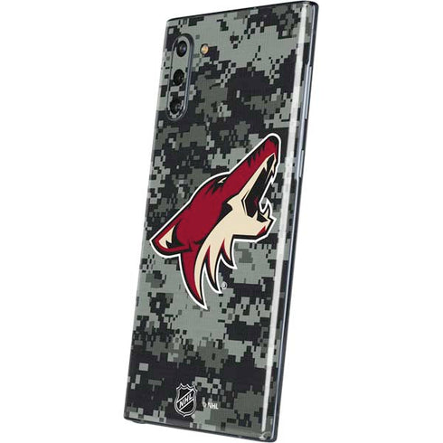 NHL Arizona Coyotes Camo Galaxy Note 10 Skin