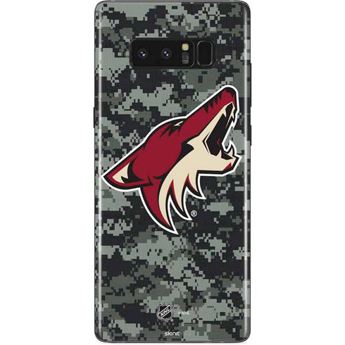 NHL Arizona Coyotes Camo Galaxy Note 8 Skin
