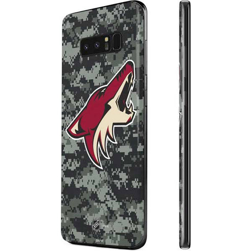 NHL Arizona Coyotes Camo Galaxy Note 8 Skin