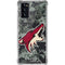 NHL Arizona Coyotes Camo Galaxy Note20 5G Clear Case