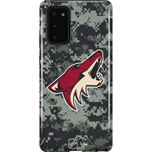 NHL Arizona Coyotes Camo Galaxy Note20 5G Pro Case