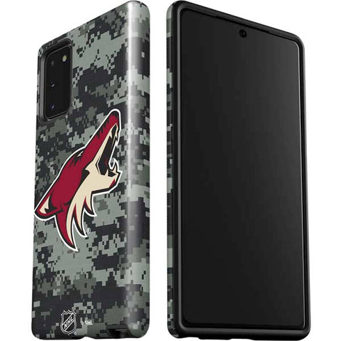 NHL Arizona Coyotes Camo Galaxy Note20 5G Pro Case