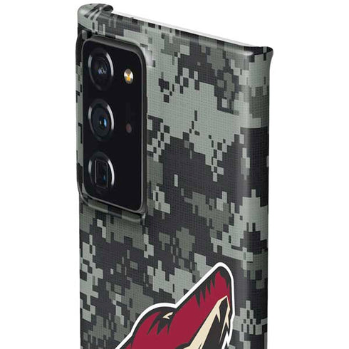 NHL Arizona Coyotes Camo Galaxy Note20 Ultra 5G Lite Case