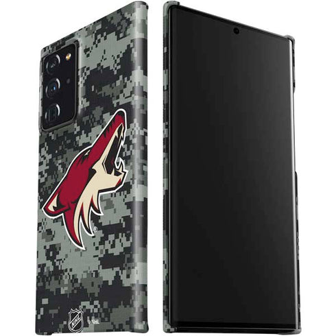 NHL Arizona Coyotes Camo Galaxy Note20 Ultra 5G Lite Case