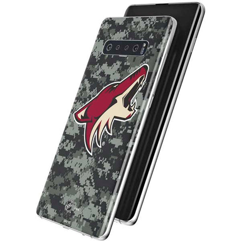 NHL Arizona Coyotes Camo Galaxy S10 Skin