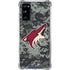 NHL Arizona Coyotes Camo Galaxy S20 FE Clear Case