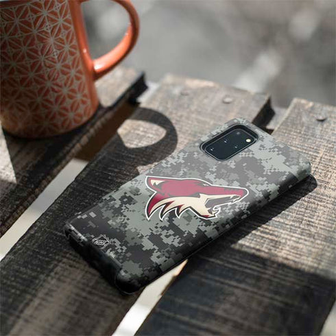 NHL Arizona Coyotes Camo Galaxy S20 Plus Pro Case