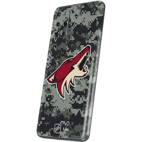 NHL Arizona Coyotes Camo Galaxy S20 Plus Skin