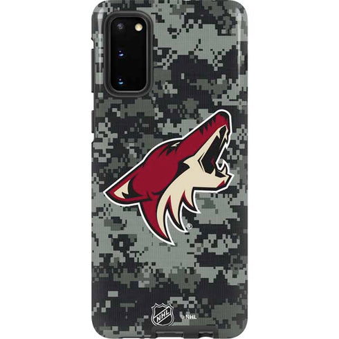 NHL Arizona Coyotes Camo Galaxy S20 Pro Case