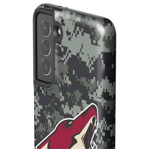 NHL Arizona Coyotes Camo Galaxy S21 5G Pro Case
