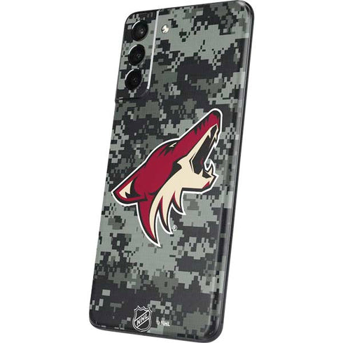 NHL Arizona Coyotes Camo Galaxy S21 5G Skin