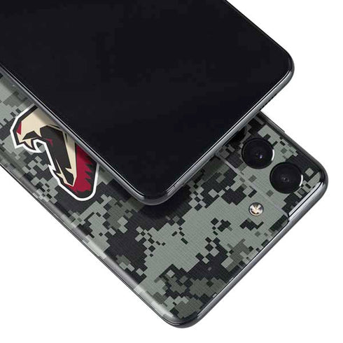 NHL Arizona Coyotes Camo Galaxy S21 5G Skin