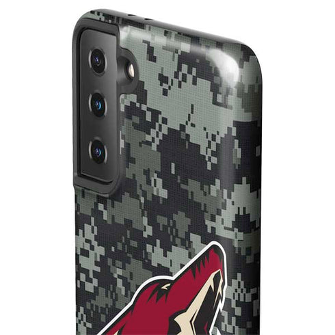 NHL Arizona Coyotes Camo Galaxy S21 Plus 5G Pro Case