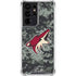 NHL Arizona Coyotes Camo Galaxy S21 Ultra 5G Clear Case