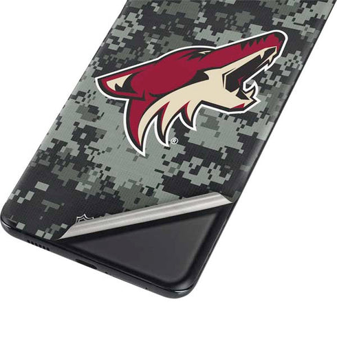 NHL Arizona Coyotes Camo Galaxy S21 Ultra 5G Skin