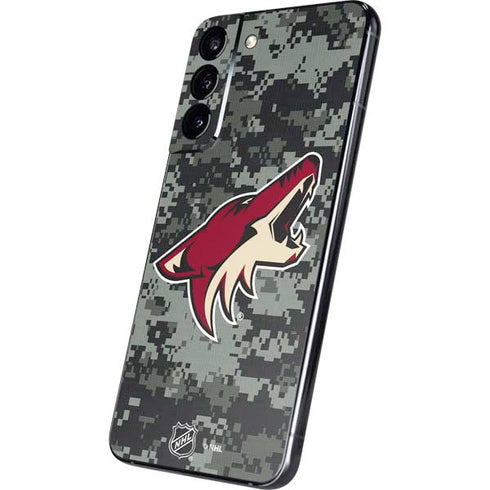 NHL Arizona Coyotes Camo Galaxy S22 Plus Skin
