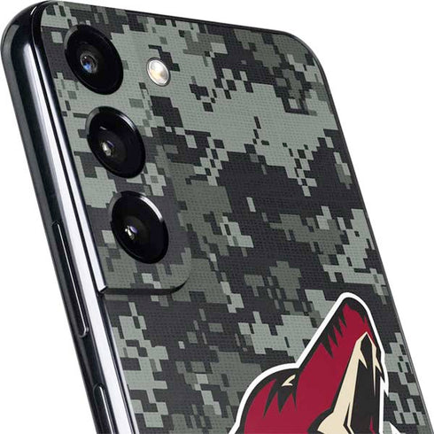 NHL Arizona Coyotes Camo Galaxy S22 Plus Skin