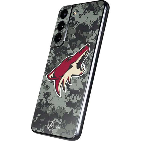 NHL Arizona Coyotes Camo Galaxy S22 Skin