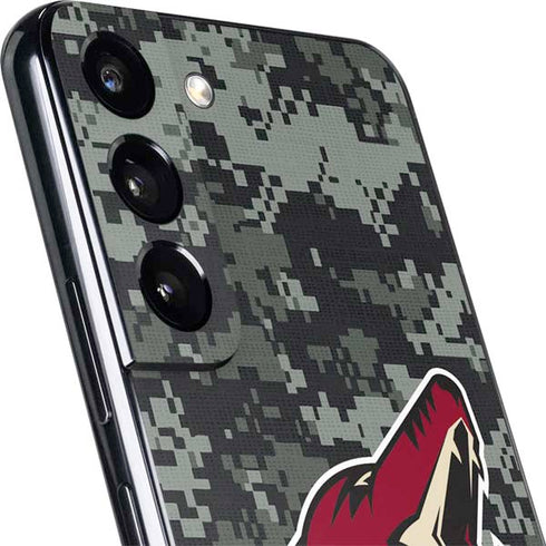 NHL Arizona Coyotes Camo Galaxy S22 Skin