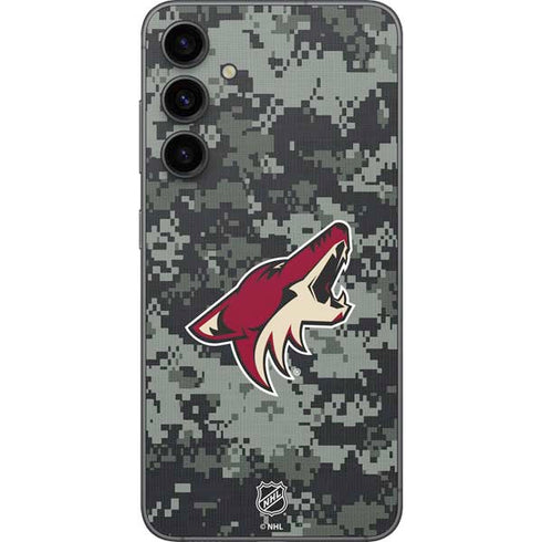 NHL Arizona Coyotes Camo Galaxy S23 FE Skin