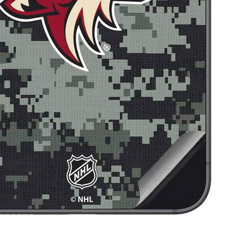 NHL Arizona Coyotes Camo Galaxy S23 FE Skin