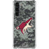 NHL Arizona Coyotes Camo Galaxy S23 Plus Clear Case