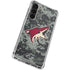 NHL Arizona Coyotes Camo Galaxy S23 Plus Clear Case