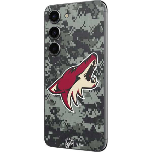 NHL Arizona Coyotes Camo Galaxy S23 Skin