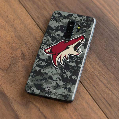 NHL Arizona Coyotes Camo Galaxy S9 Plus Skin