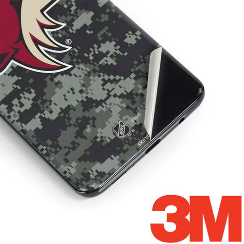 NHL Arizona Coyotes Camo Galaxy S9 Skin