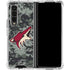 NHL Arizona Coyotes Camo Galaxy Z Fold4 5G Clear Case