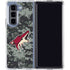 NHL Arizona Coyotes Camo Galaxy Z Fold5 5G Clear Case