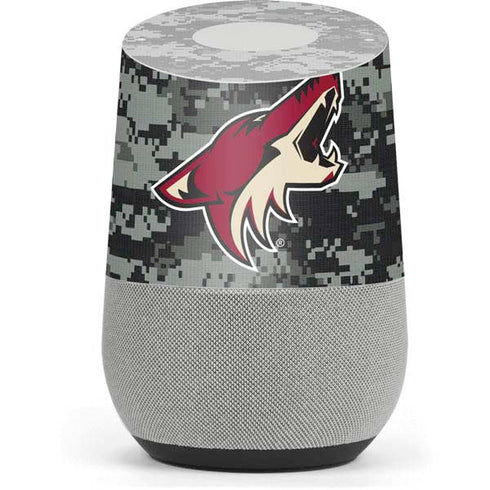 NHL Arizona Coyotes Camo Google Home Skin