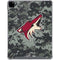 NHL Arizona Coyotes Camo iPad Pro 12.9in (2020) Clear Case