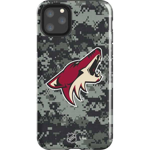 NHL Arizona Coyotes Camo iPhone 11 Pro Max Impact Case