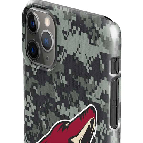 NHL Arizona Coyotes Camo iPhone 11 Pro Max Lite Case