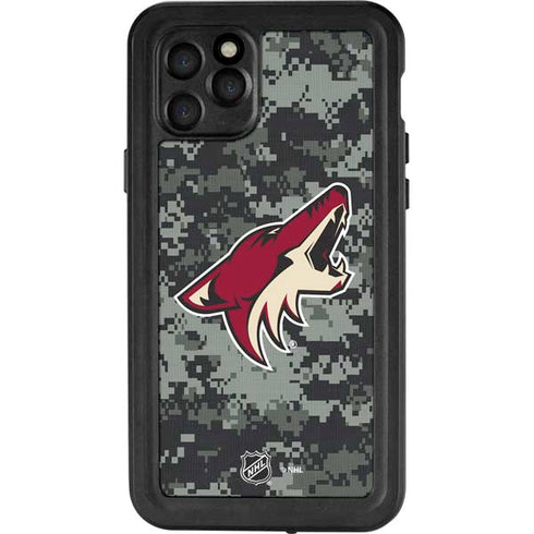 NHL Arizona Coyotes Camo iPhone 11 Pro Waterproof Case