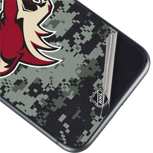 NHL Arizona Coyotes Camo iPhone 11 Skin