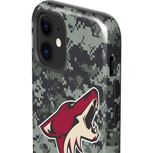 NHL Arizona Coyotes Camo iPhone 12 Impact Case