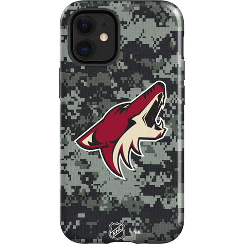 NHL Arizona Coyotes Camo iPhone 12 Mini Impact Case