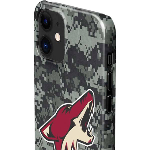 NHL Arizona Coyotes Camo iPhone 12 Mini Lite Case