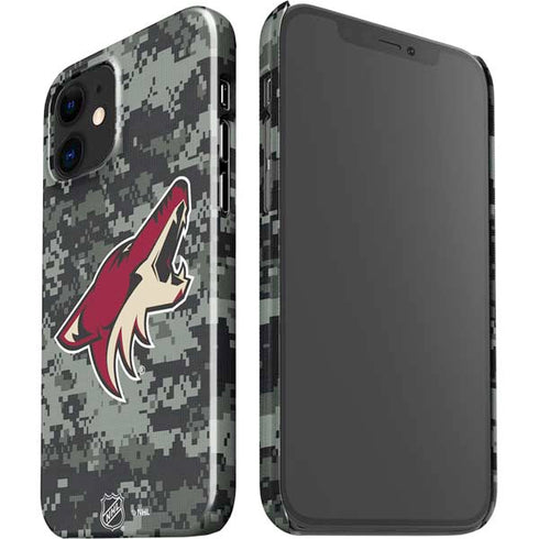 NHL Arizona Coyotes Camo iPhone 12 Mini Lite Case