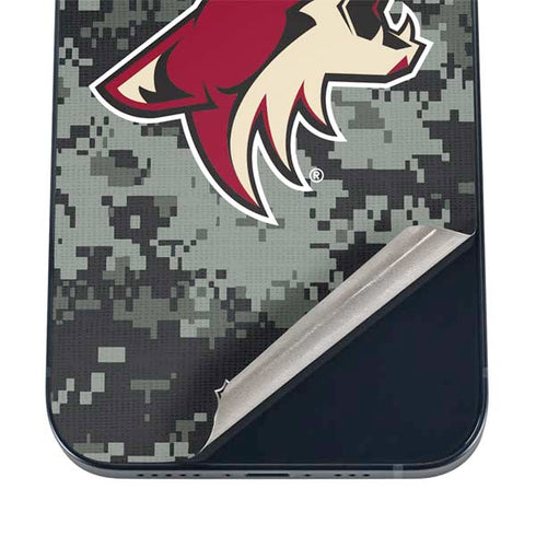 NHL Arizona Coyotes Camo iPhone 12 Mini Skin