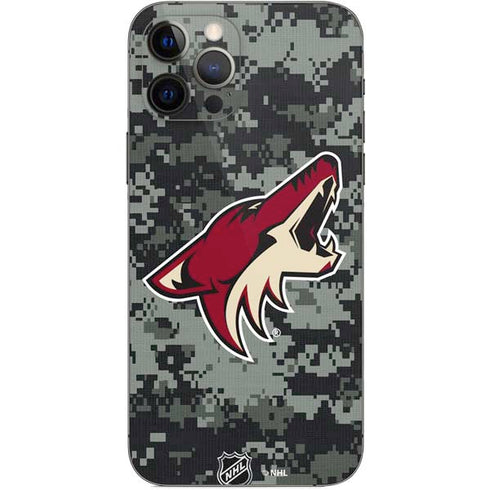 NHL Arizona Coyotes Camo iPhone 12 Pro Skin