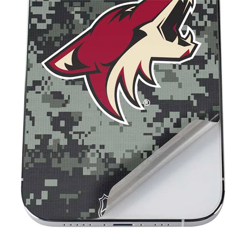 NHL Arizona Coyotes Camo iPhone 12 Pro Skin