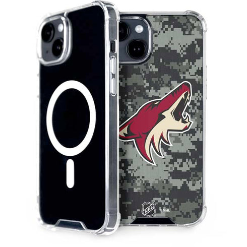 NHL Arizona Coyotes Camo iPhone 13 MagSafe Case